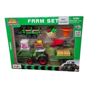 Farm Set - Green and Red